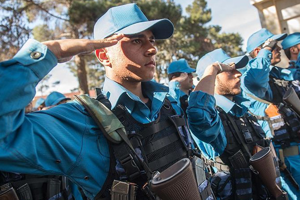 Cerablus'ta polis teşkilatı göreve başladı