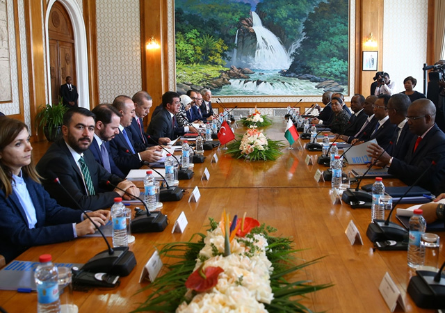 Türkiye ile Madagaskar arasında 4 anlaşma imzalandı