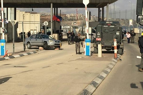 Kudüs'te otomobilli eylem