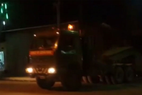 Sınıra fırtına obüs topları sevk edildi