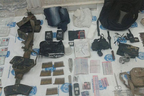 Nusaybin'de mühimmat ele geçirildi