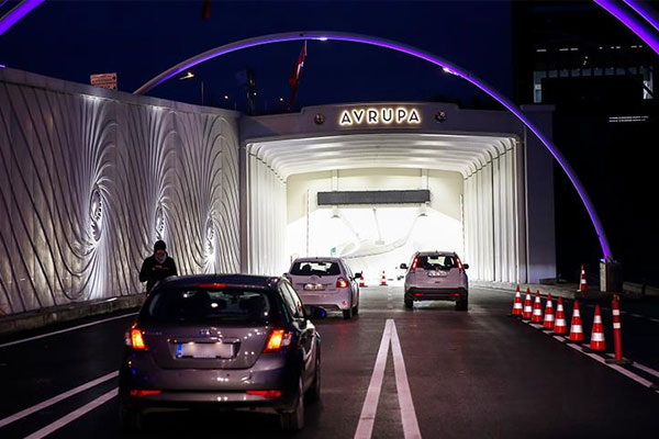 Avrasya Tüneli artık 24 saat hizmet verecek