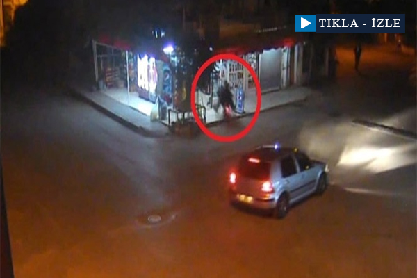 Motosiklet bakkalla böyle daldı