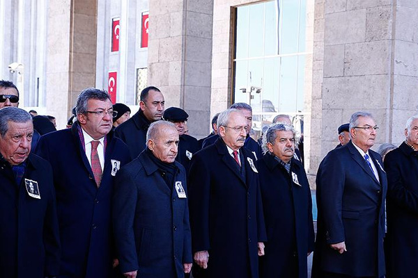 Kılıçdaroğlu, Öztürk için düzenlenen törene katıldı