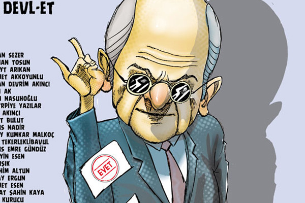 Devlet Bahçeli ve AK Parti mizah dergisi kapağında!