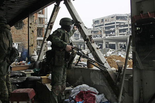 Ukrayna'nın doğusunda şiddetli çatışmalar