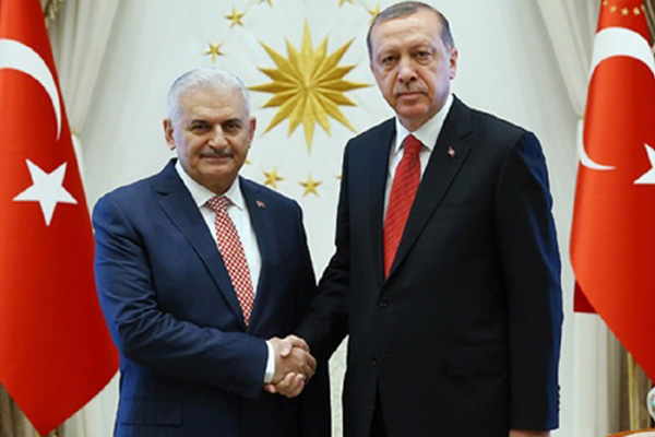 Erdoğan, Yıldırım ile görüştü