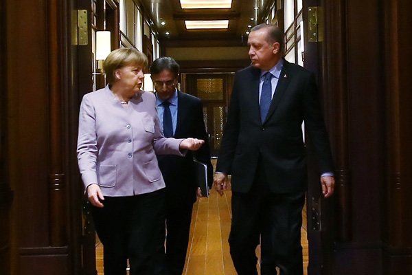 Erdoğan ve Merkel'den ortak açıklama