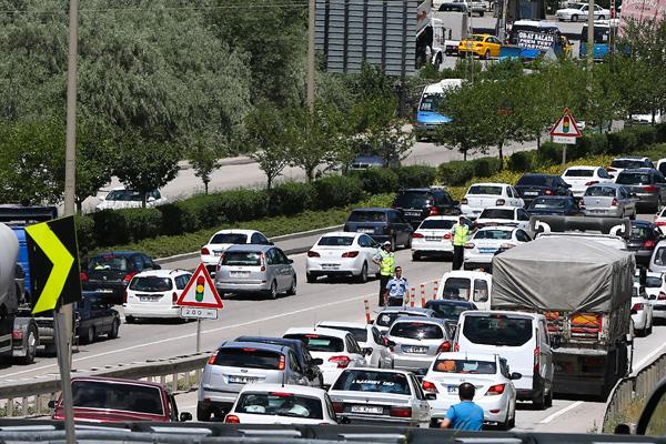 Ankara'da bazı yollar kapalı