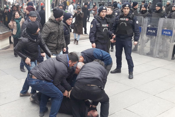 OHAL eylemine polis müdahalesi: 3 gözaltı