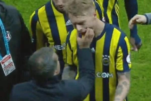 Şenol Güneş üzerlerine yürüdü!