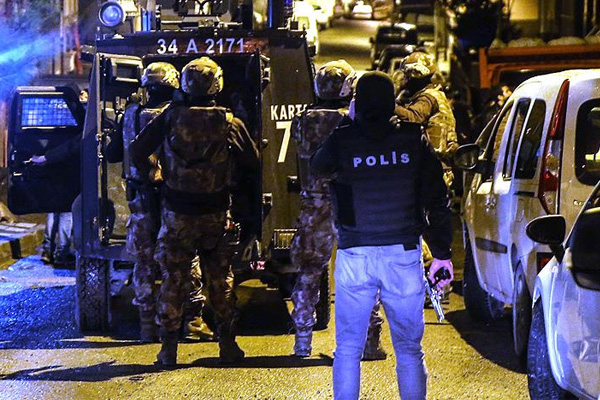 İstanbul'da PKK operasyonu