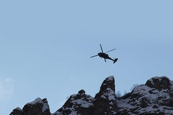 Hakkari'de hava destekli operasyonu başlatıldı