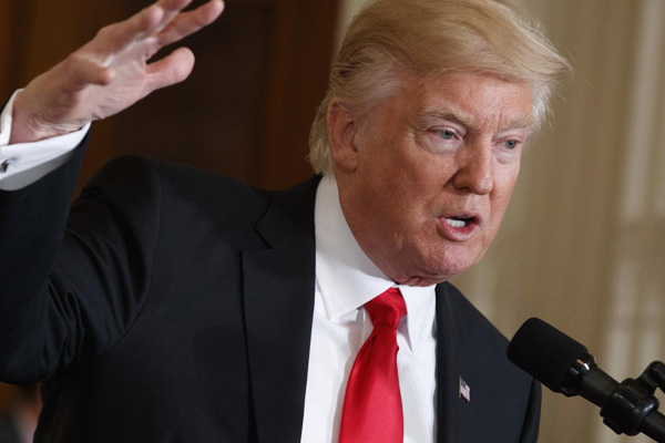 Trump bir kez daha medyayı hedef aldı: Sahte haber!