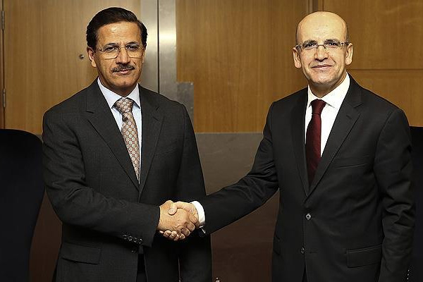 Şimşek ile Mansuri bir araya geldi