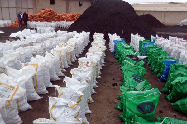 Gaziantep’te 337 ton kaçak kömür ele geçirildi