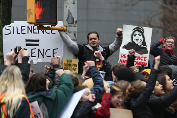 ABD'de Trump karşıtı gösteriler sürüyor