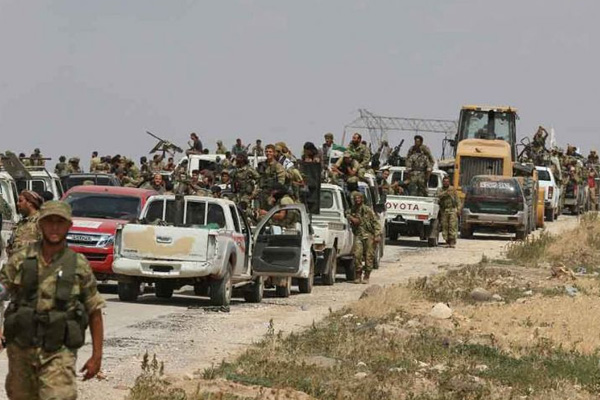 TSK ve ÖSO güçleri, Bab merkezine yöneliyor