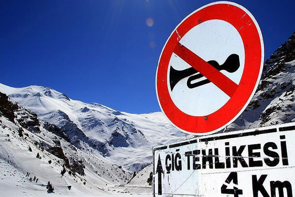 Meteoroloji'den 5 il için çığ uyarısı