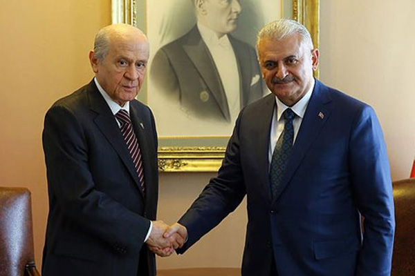 Yıldırım ile Bahçeli arasında kritik referandum görüşmesi