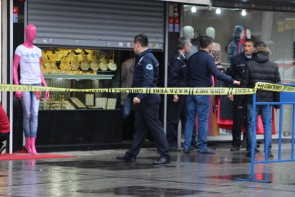İstanbul'da kuyumcu soygunu
