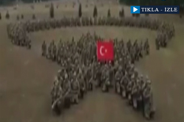 Şehit üsteğmenin birliğinden anlamlı video