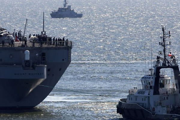 Danimarka fırkateyni Suriye'ye gidiyor