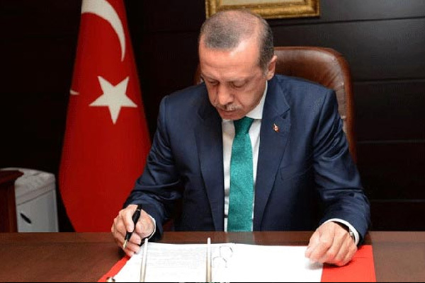 Erdoğan anayasa değişikliği teklifini onayladı