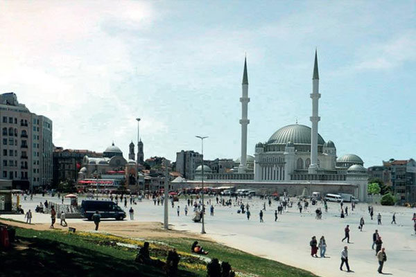 Taksim'e yapılacak camiye ruhsat verildi