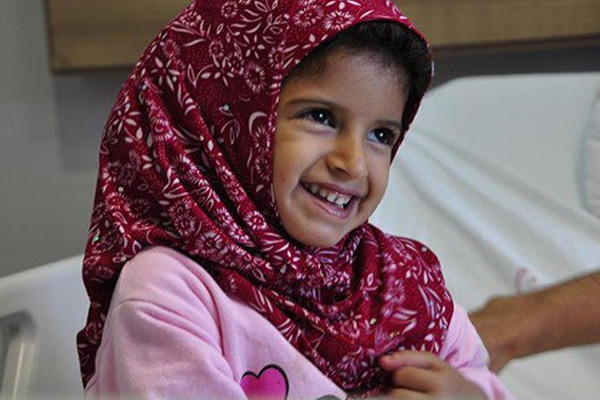 Yemenli küçük Jana sağlığına kavuştu