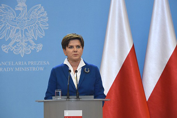 Polonya Başbakanı trafik kazası geçirdi