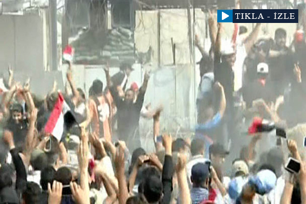 Sadr destekçileri sokağa çıktı