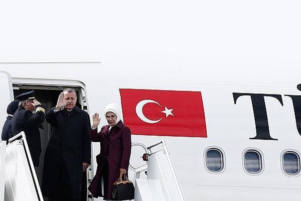 Cumhurbaşkanı Erdoğan Bahreyn'e geldi
