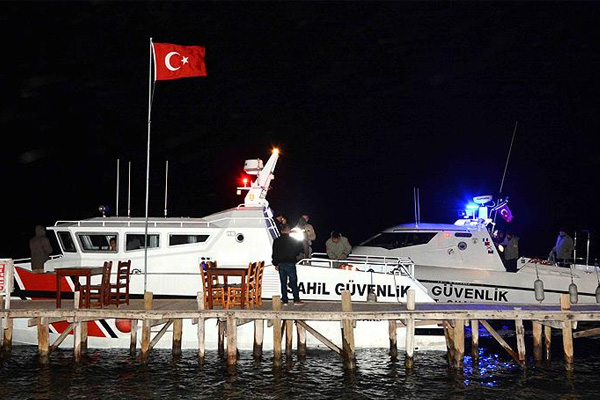 Muğla'da balıkçı teknesi battı