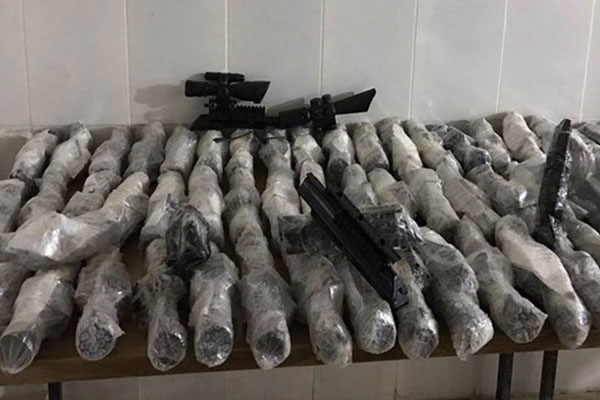 PKK’ya götürülen mühimmat  yakalandı