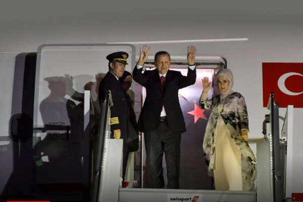 Erdoğan Suudi Arabistan'a gitti