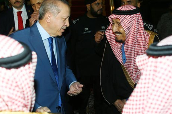 Kral Selman'dan Erdoğan'a sürpriz!