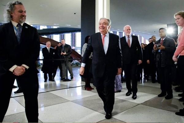 BM Genel Sekreteri Guterres Umman'da