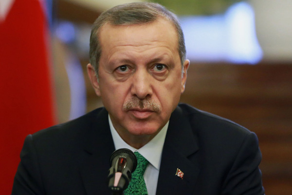 Erdoğan'dan şehit ailelerine taziye telgrafı