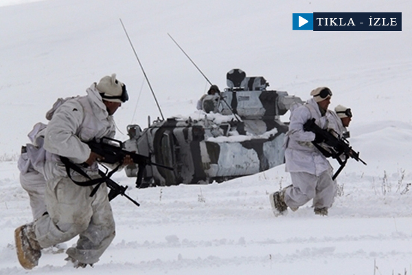 TSK'dan Kış Tatbikatı