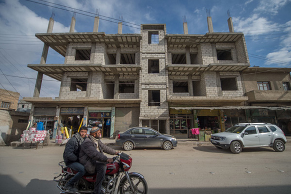 Cerablus'ta konut atağı istihdam sağladı