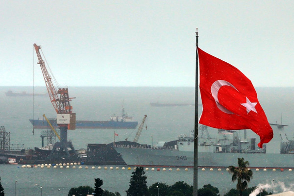 NATO Deniz Grubu savaş gemileri Samsun'da