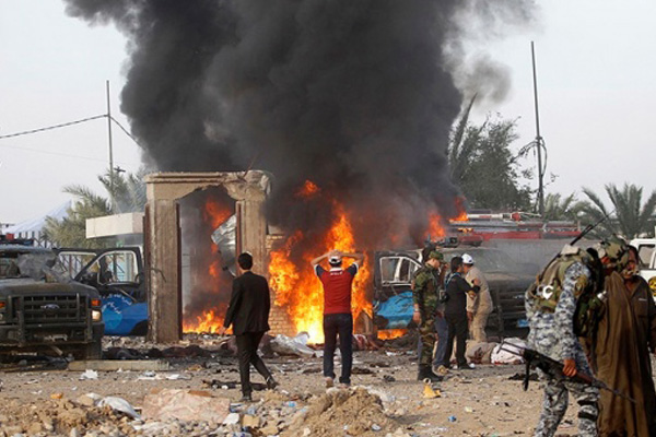 Bağdat'ta büyük patlama: En az 55 ölü