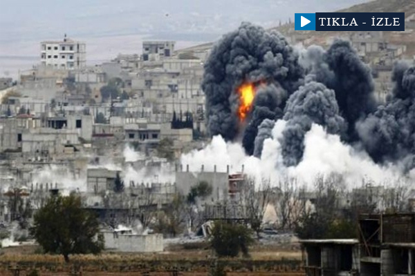 Rus ve Esed uçakları İdlib'i vurmaya devam ediyor