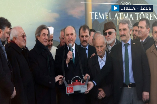 Taksim Camiinin temeli atıldı