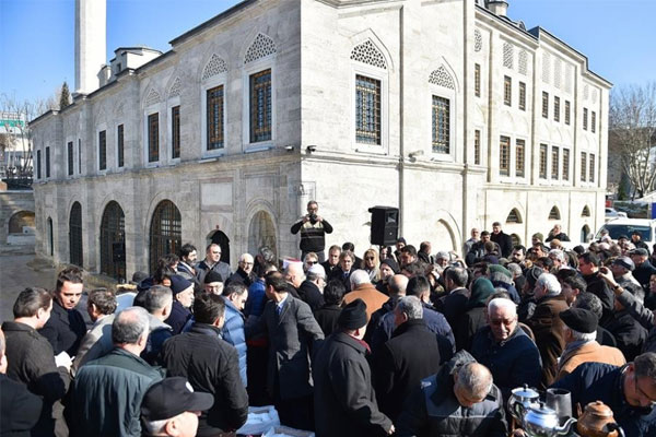 500 yıllık cami yeniden ibadete açıldı