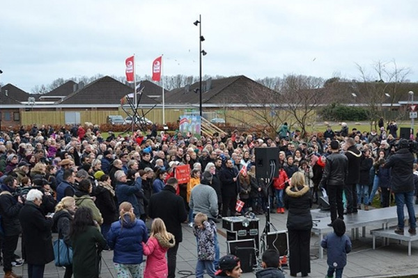 Danimarka’da ırkçılık karşıtı protesto