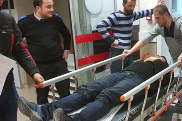 Çarpışan motosikletliler askerlik arkadaşı çıktı