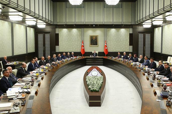 Bakanlar Kurulu toplandı