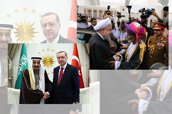 Erdoğan ve Ruhani'nin Körfez ziyaretler: Liderler hangi mesajları verdi?